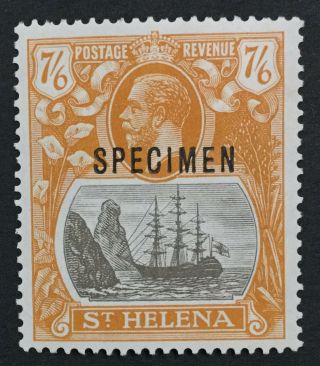 Momen: St Helena Sg 111s 1922 - 37 Specimen Og H Lot 191541 - 624