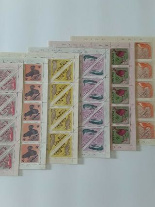 1953 - Liberia Sheet Stamps 