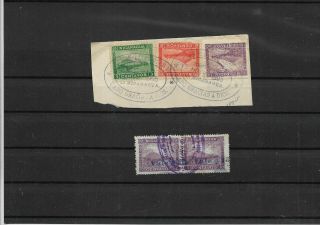 Nicaragua On Piece And Attractive Pair (h32)