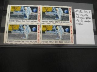 Usa Sheet Of Four Unknown Astronauts No Usa Flagg,  Space