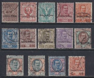 Eritrea 19//34 1903 - 28 Issues Of Italy Overprinted Colonia Eritrea Scv $333.  15