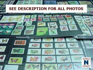 Noblespirit {ste} W.  W.  Mnh " Butterflies & Insects " Sets,  Singles,  S/s