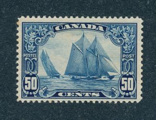 Drbobstamps Canada Scott 158 Lh Og Sound " Bluenose " Stamp Scv $225