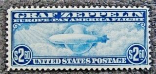 Nystamps Us Air Mail Stamp C15 Og Nh $975