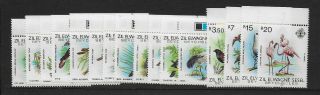 1983 Seychelles/zil Elwagne Sesel: Birds Complete Set Sg53 - 68 Unmounted