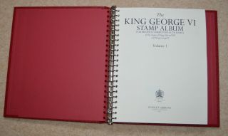 Stanley Gibbons HINGELESS King George VI Set 6 Albums,  Slip Cases COMPLETE 3