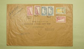 French West Africa Senegal Multi Franked Airmail To Marseille France