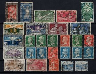 P123635/ France Stamps – Lot 1914 - 1926 220 E