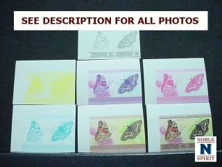 NobleSpirit STE} WW MNH Butterfly Sets,  Singles,  S/S,  PROOFS & Scouts 2