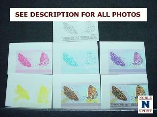 NobleSpirit STE} WW MNH Butterfly Sets,  Singles,  S/S,  PROOFS & Scouts 3