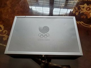 1988 Seoul Olympic XXIV Olympiad Six Piece Proof Set Gold Silver Coins w/Box 2