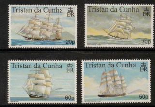 Tristan Da Cunha Sg647/50 1999 Maritime Heritage Mnh
