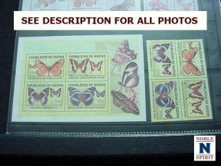 NobleSpirit STE} WW MNH Butterflies & Insects Topical Album w/ Scouts 12