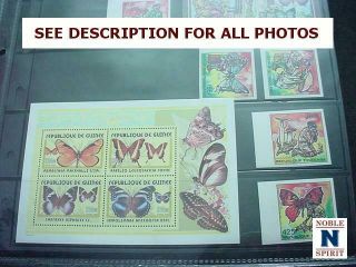 NobleSpirit STE} WW MNH Butterflies & Insects Topical Album w/ Scouts 4