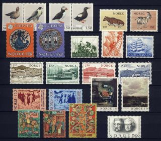 Norway.  1981 Commemoratives (775 - 797).  Never Hinged