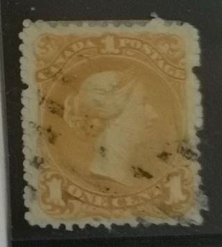 Canada 23i On Rare Unlisted Paper Variety Prob Duckworth Type 8