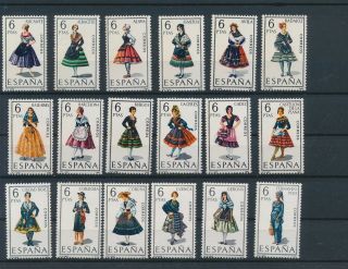 Lk83940 Spain Traditional Clothing Folklore Fine Lot Mnh