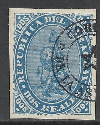 Paraguay 1870 Yv 2 Canc Vf