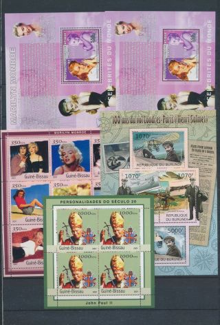 Ab6 - 2780 World Famous People Historical Figures Fp Good Sheets Mnh