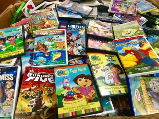 Of 1000 Assorted Kids,  Cartoons,  Family DVDs,  DVDs Movies,  T.  V.  Shows 8