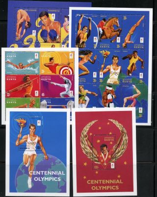 Kenya 1996 Olympics Sheets Mnh N630