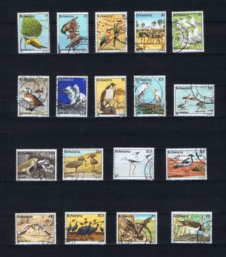 Db311 Botswana 1982 Birds