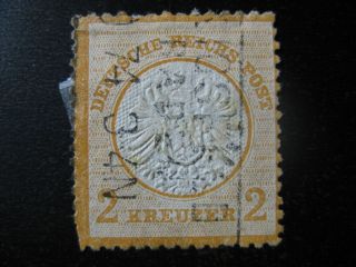 Deutsches Reich Mi.  24 Rare Brustschild Shield Stamp Cv $3,  850.  00