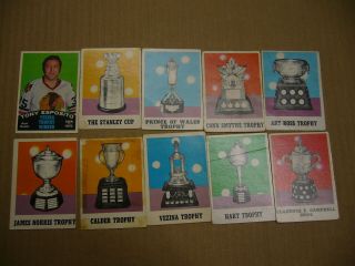 1970 - 71 Opc Hockey Near Complete Starter Set 200/264 Cards No Double