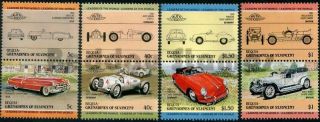 Car Stamp Sets  Leaders of the World / Auto 100 Stamps / Great Automobiles 2