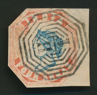 India Stamp 1855 Qv 4a Litho Head Die Iii Frame Die Ii,  Wide Spacing,  Sg 26