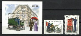 Two In One Hungary 1997.  Stampday Set With Sheet Mnh Mi.  : Block 243,  4468 - 4469