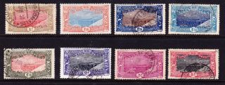 Somali Coast (french Somalia) - 8 Stamps - Sc 111 - 118 (high Value)