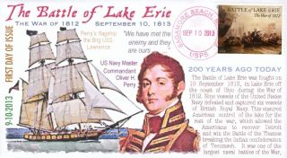Coverscape Computer Designed 200th Anniversary Of The Battle Of Lake Erie Fdc