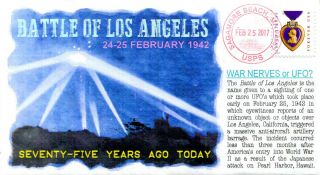 Coverscape Computer Designed 75th Anniversary Battle Of Los Angeles Event Cover