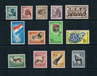 South Africa - 1961 Animals Of South Africa - Sc 241 - 253 [sg 198 - 210] 19