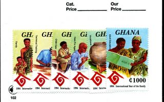 International Year Of The Family Child Care Health 1994 Ghana Mnh