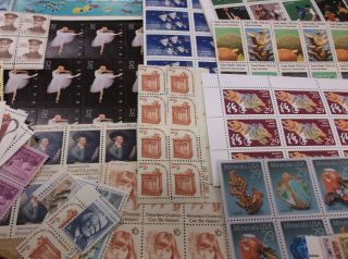 Us Postage Full Sheets & Booklets Of Stamps Qty 386 Face: $2014.  50