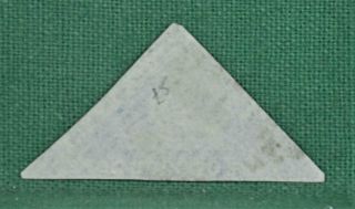 CAPE OF GOOD HOPE STAMP WOODBLOCK TRIANGLE 4d PALE BLUE SG 14 (C66) 2