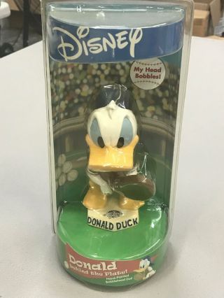 Rare 2002 Mlb All Star Game Disney Donald Duck Bobblehead - In Package