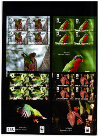 Cook Islands - Mnh - Birds - Wwf