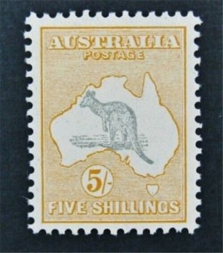Nystamps British Australia Stamp 126 Og H $350