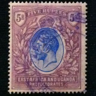 East Africa & Uganda Sc 53 Revenue Cancel 1912