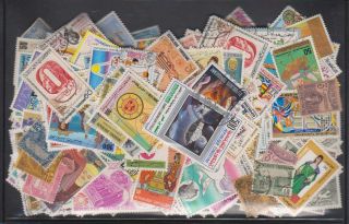 A6404: (340) Modern Tunisia Stamp Collection; Look