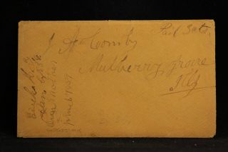 Kansas: Eureka 1859 Stampless Territorial Cover,  Letter,  Ms,  Greenwood Co