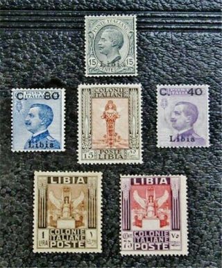 Nystamps Italy Libya Stamp 5 // 58 Og H $39