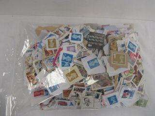 Unsorted 3 Kg Charity Stamps Mainly Uk Franked - Nai Sc25