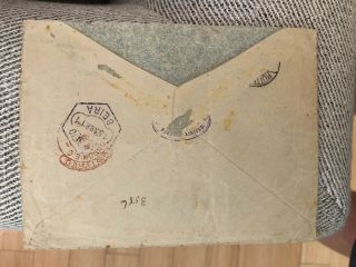 Rare 1911 Mozambique (Portugal Colonial) To Holland Registered Postal Cover 5