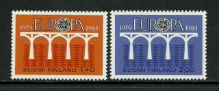 Finland 693 - 4 Never Hinged Set - 1984 Europa