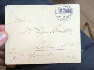 2 Rare 1900 & 1911 Mozambique (Portuguese Colonial) To Germany Postal Covers 8