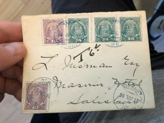 Rare 1895 Mozambique (Portuguese Colonial) To England Postal Cover & Bonus 2
